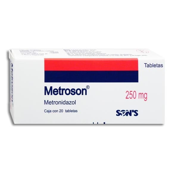 METROSON c/20 TABS. 250 MG.