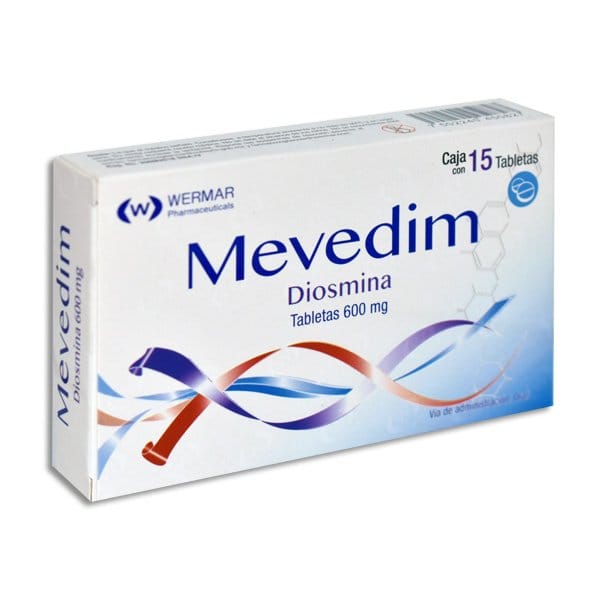 MEVEDIM c/15 TABS. 600 MG.