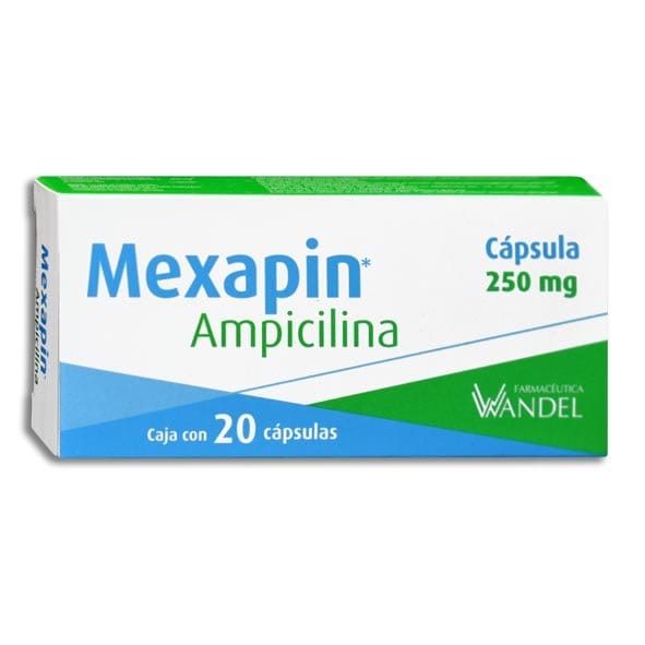 MEXAPIN c/20 CAPS. 250 MG.