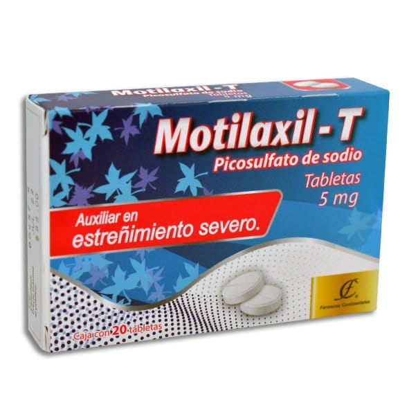 MOTILAXIL-T c/20 TABLETAS 5 MG.