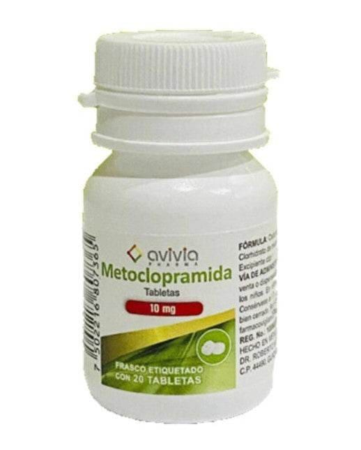 METOCLOPRAMIDA (Avivia) c/20 TABS. 10 MG.