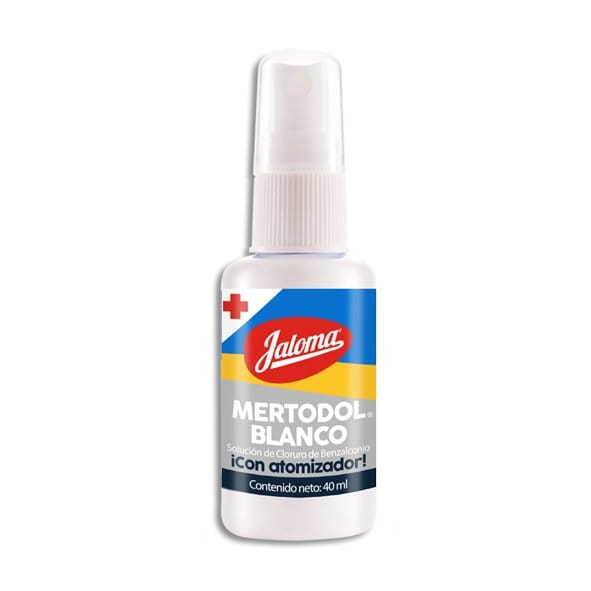 MERTODOL BLANCO SOL. c/Atomizador Fco. 40 ML.