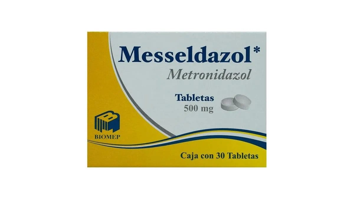 MESSELDAZOL c/30 TABS. 500 MG.