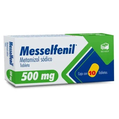 MESSELFENIL c/10 TABS. 500 MG.