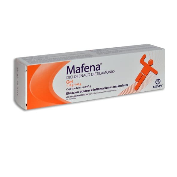 MAFENA GEL Tubo c/60 G. 1.16 G/100 G.