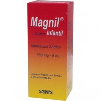 MAGNIL JARABE Infantil Fco. 100 ML. 250 MG/5 ML.