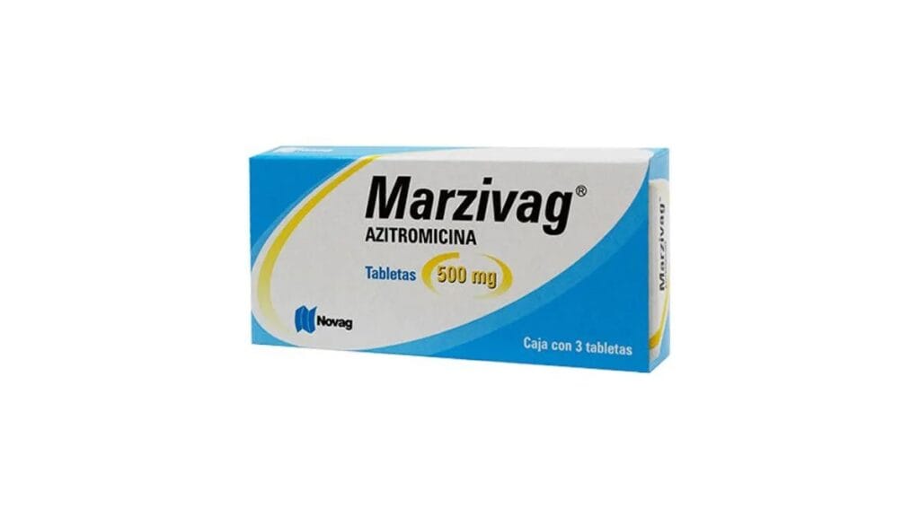 MARZIVAG c/3 TABS. 500 MG.