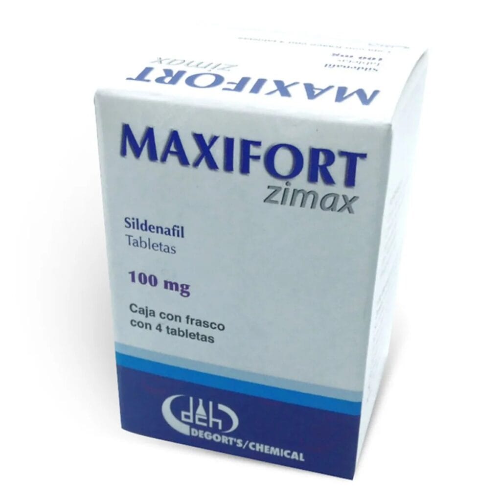 MAXIFORT Zimax c/ 4 TABS. 100 MG.