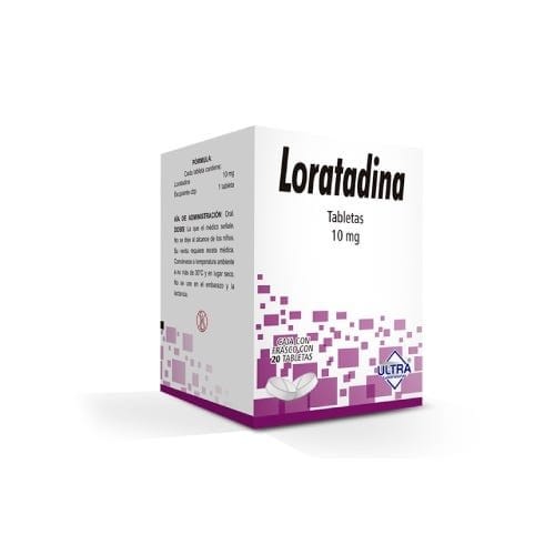 LORATADINA (Ultra) c/20 TABS. 10 MG.