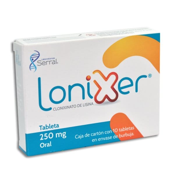 LONIXER c/10 TABS. 250 MG.