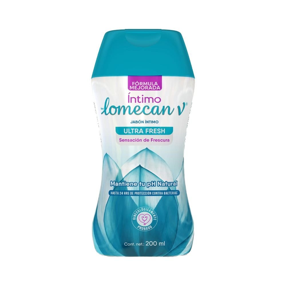 LOMECAN-V JABÓN ÍNTIMO Ultra Fresh Fco. 200 ML.
