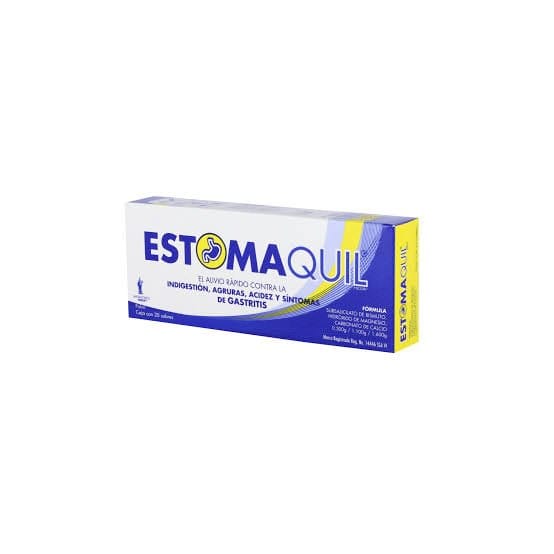 ESTOMAQUIL Cja. c/20 SOBS. 3 G. POLVO 0.300-1.100-1.600 G.