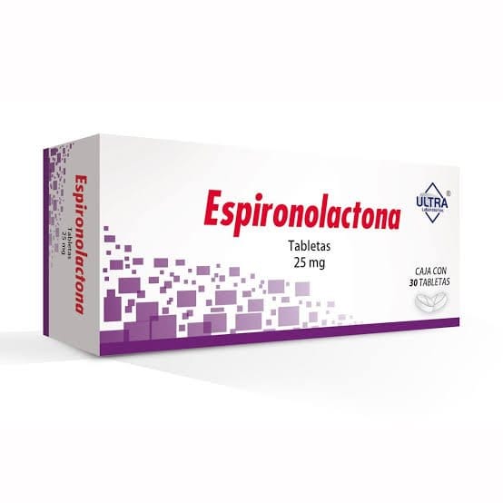ESPIRONOLACTONA (Ultra) c/30 TABS. 25 MG.