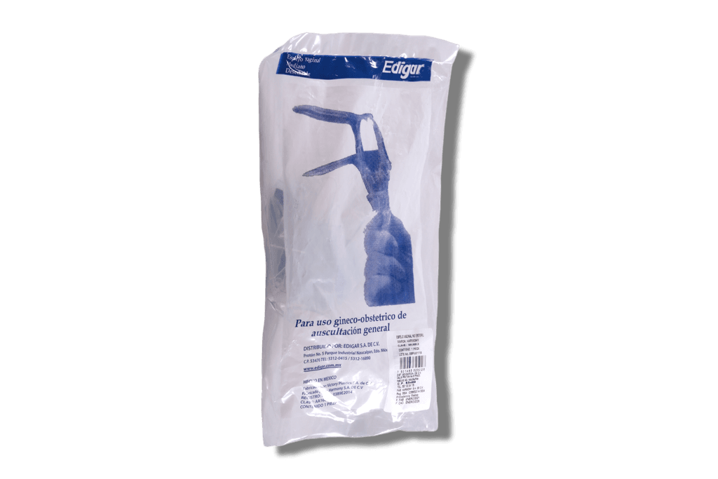 ESPEJO VAGINAL Desechable No Estéril (Edigar) MEDIANO c/1 Pza.