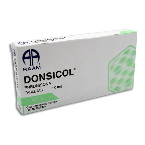 DONSICOL c/20 TABS.  5 MG.