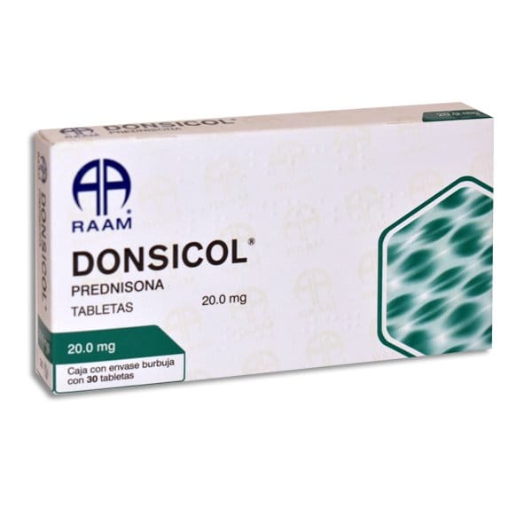DONSICOL c/30 TABS. 20 MG.