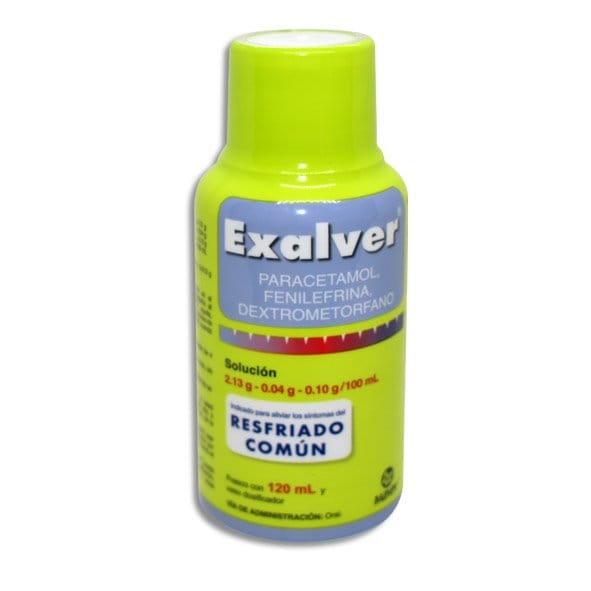 EXALVER (PFD) JBE. Fco. 120 ML. 2.13-0.04-0.10 G/100 ML.