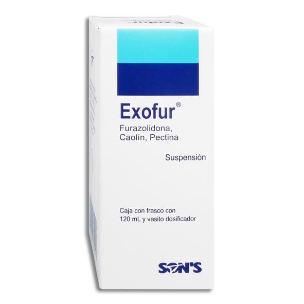 EXOFUR SUSP. Fco. 120 ML. 0.350-20-1 G/100 ML.