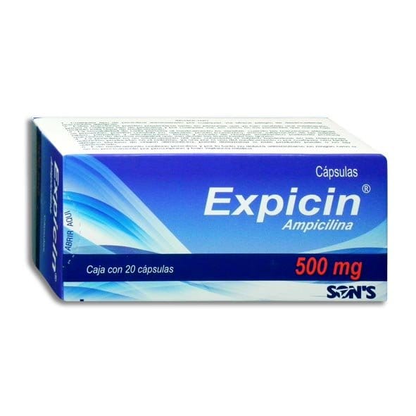 EXPICIN c/20 CAPS. 500 MG.