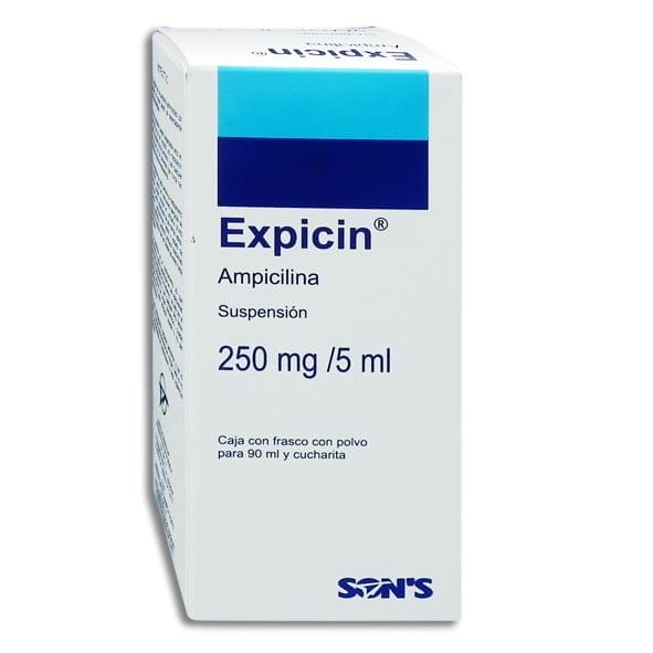 EXPICIN SUSP. Fco. 90 ML. 250 MG/5 ML.