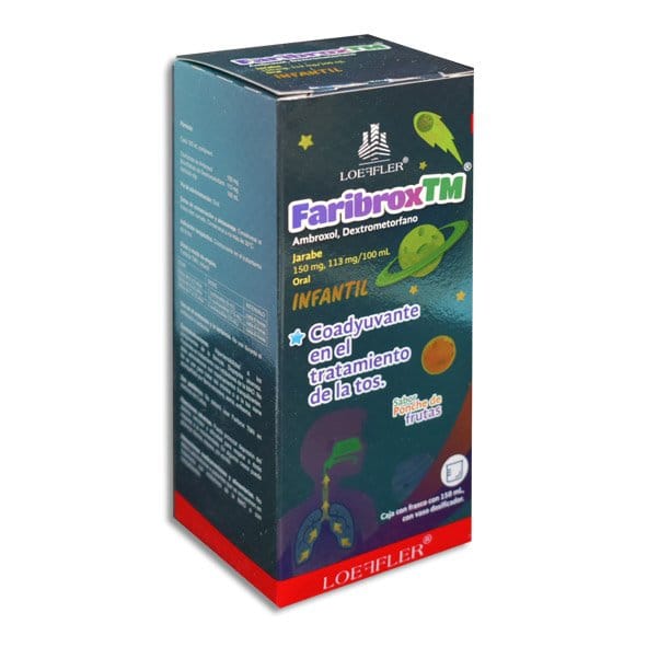 FARIBROX TM JBE. Infantil Fco. 150 ML. 150-113 MG/100 ML.