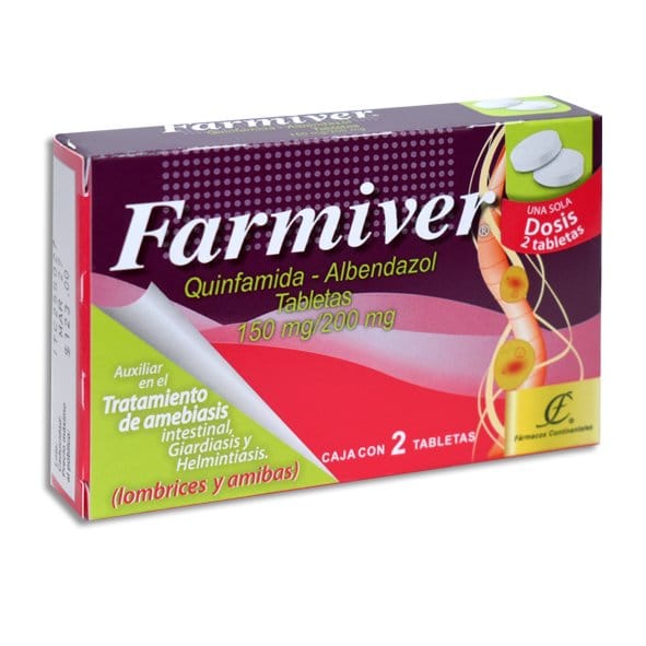 FARMIVER c/2 TABS. 150/200 MG.