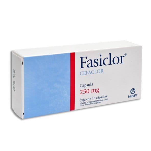 FASICLOR c/15 CAPS. 250 MG.