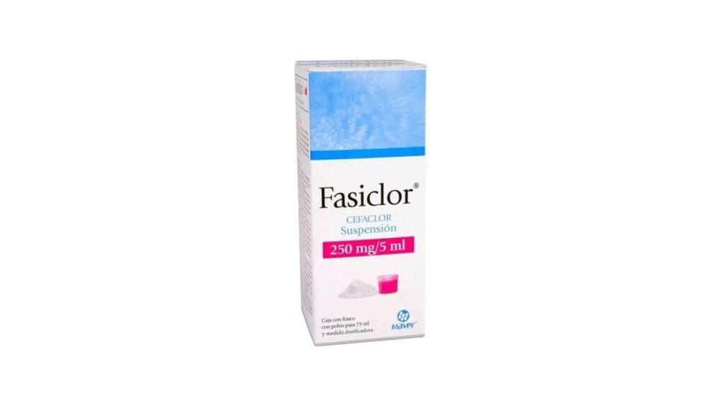 FASICLOR SUSP. Fco. 75 ML. 250 MG/5 ML.