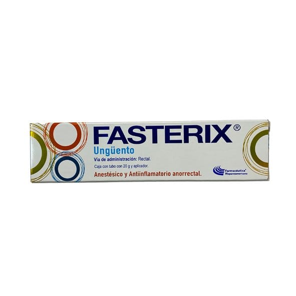 FASTERIX Ungüento TUBO c/20 G. 5-0.25-3.5-18 G/100 G. y Aplicador.