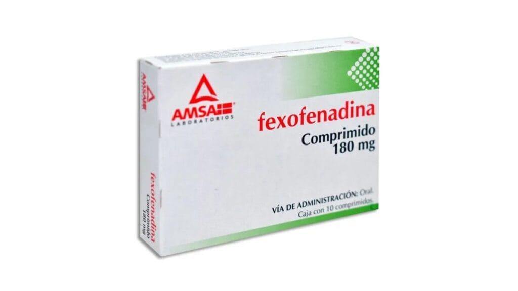 FEXOFENADINA (Amsa) c/10 COMPS. 180 MG.