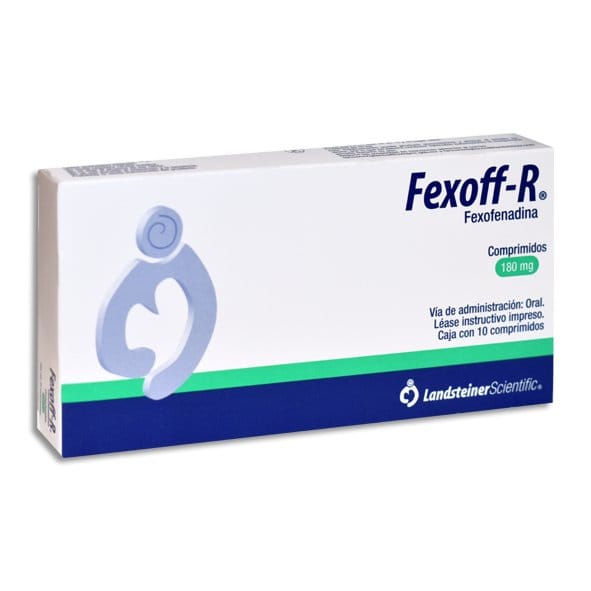 FEXOFF-R c/10 COMPS. 180 MG.