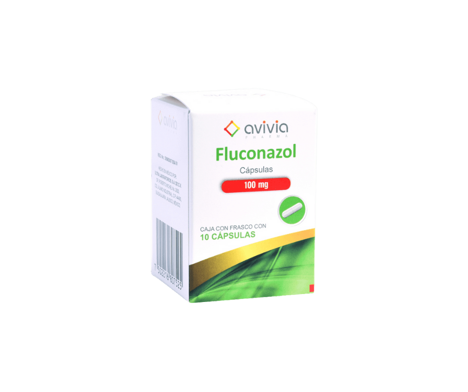 FLUCONAZOL (Avivia) c/10 CAPS. 100 MG.