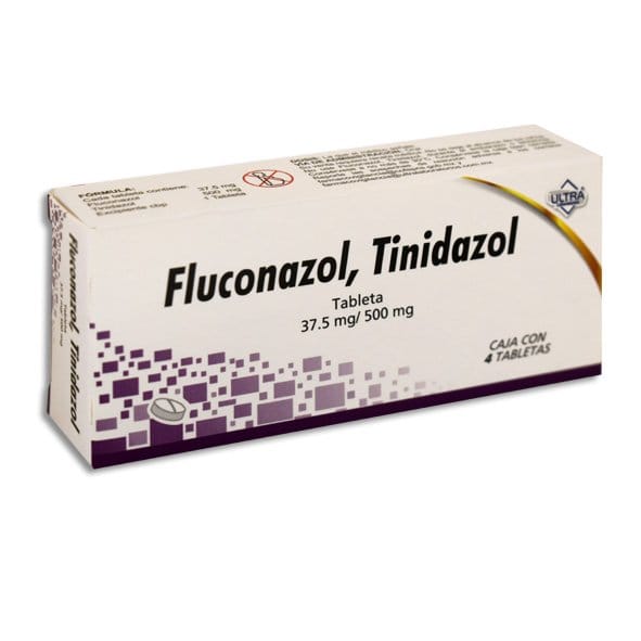 FLUCONAZOL/TINIDAZOL (Ultra) c/4 TABS. 37.5/500 MG.