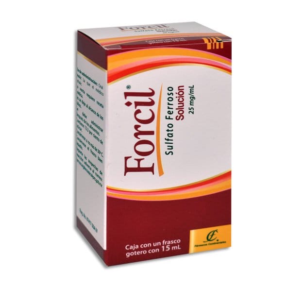 FORCIL SOL. Fco. Gotero 15 ML. 25 MG/1 ML.