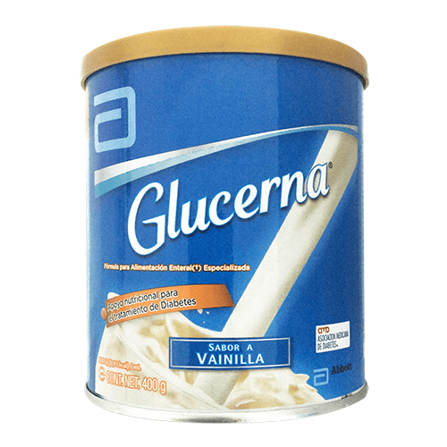 GLUCERNA POLVO Sabor Vainilla LATA 400 G. 0.91 Kcal/1 ML.