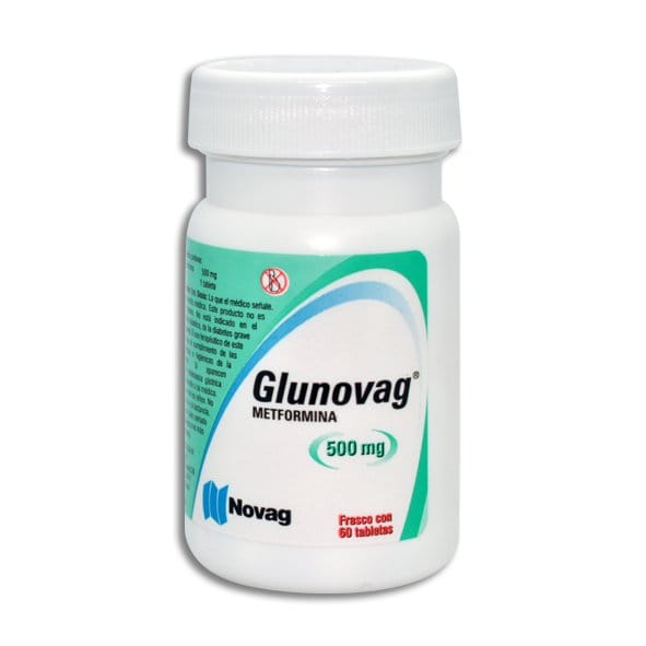 GLUNOVAG c/60 TABS. 500 MG.