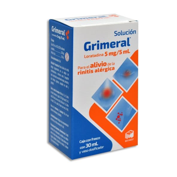 GRIMERAL SOLUCIÓN Fco. 30 ML. 5 MG/5 ML.
