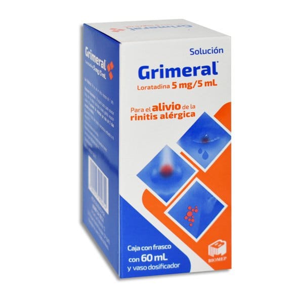 GRIMERAL SOLUCIÓN Fco. 60 ML. 5 MG/5 ML.
