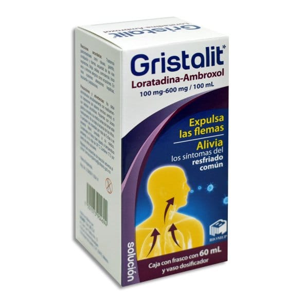 GRISTALIT SOLUCIÓN Fco. 60 ML. 100-600 MG/100 ML.