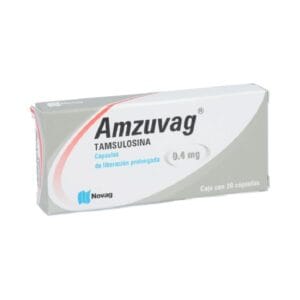 AMZUVAG c/20 CAPS. L.P. 0.4 MG.