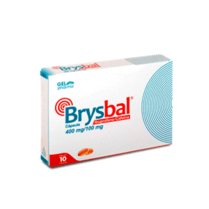 BRYSBAL c/10 CAPS. 400/100 MG.