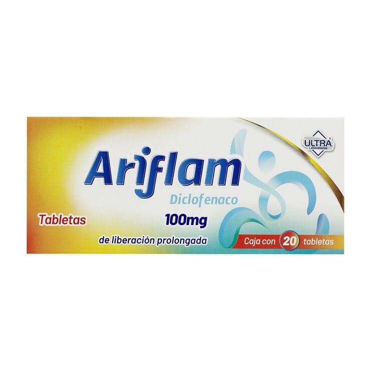 ARIFLAM c/20 TABS. L.P. 100 MG.