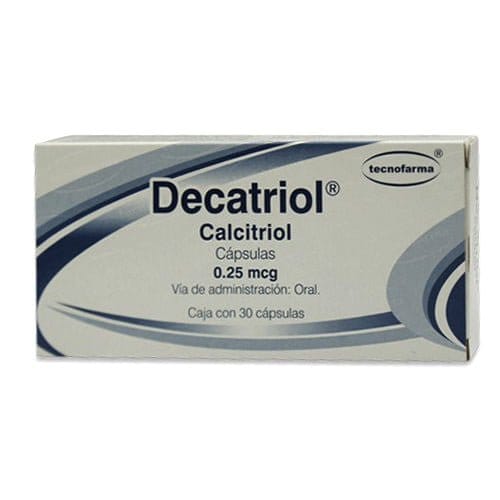 DECATRIOL c/30 CAPS. 0.25 MCG.