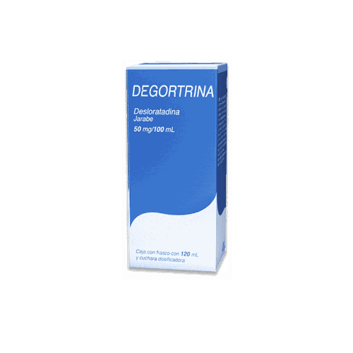 DEGORTRINA JARABE Fco. 120 ML. 50 MG/100 ML.