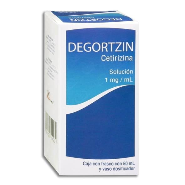 DEGORTZIN SOLUCIÓN Fco. 50 ML. 1 MG/1 ML.
