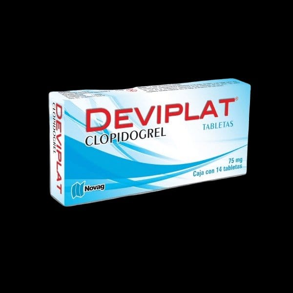 DEVIPLAT c/14 TABS. 75 MG.
