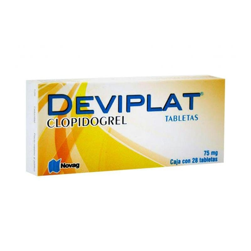 DEVIPLAT c/28 TABS. 75 MG.