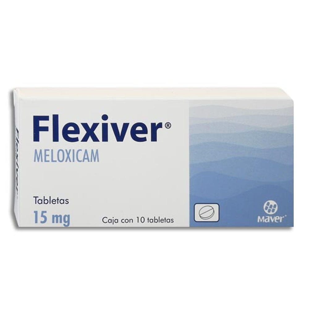 FLEXIVER c/10 TABS. 15 MG.