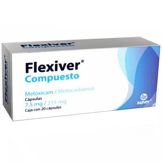 FLEXIVER COMPUESTO c/20 CAPS. 7.5/215 MG.