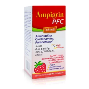 AMPIGRIN PFC JBE. Infantil Fco. 60 ML. 0.50-0.02-3.00 G/100 ML.